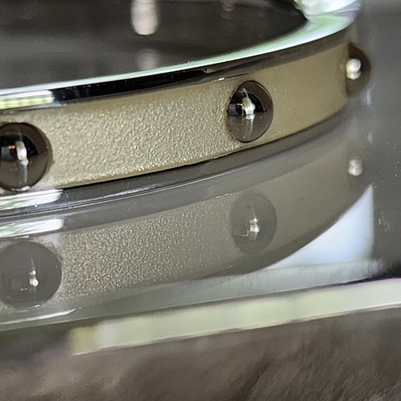 NWOT Coach Silver Bangle - Picture 7 of 8